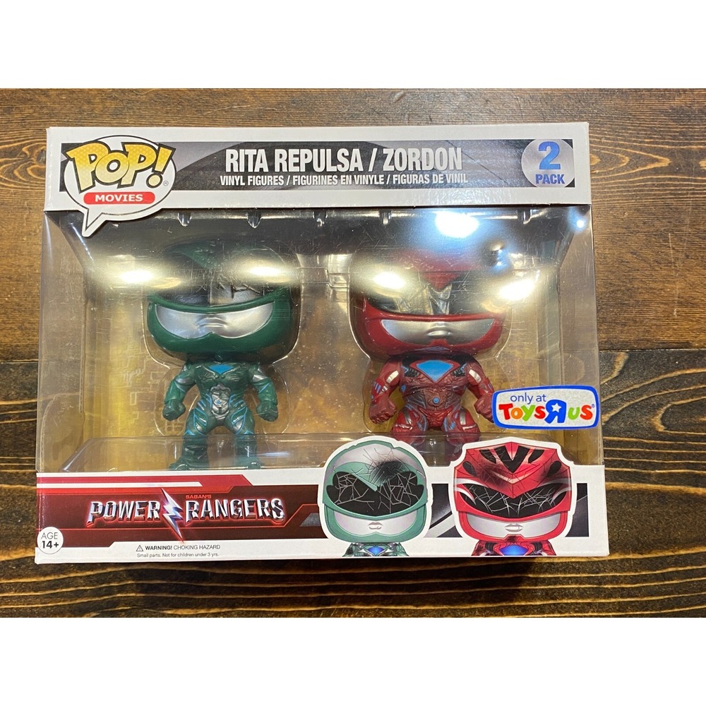 Power Rangers Rita Repulsa Zordon Figurines Funko Pop ToysRUs Exclusive NEW